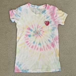 Roller Rabbit Tie Dye Heart Tee